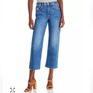 Frame Le Jane Crop in Stearnlee